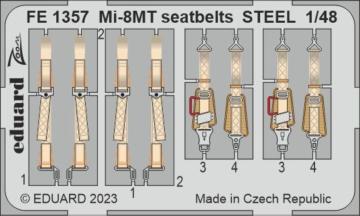 Mi-8MT - Seatbelts STEEL [Trumpeter] &middot; EDU FE1357 &middot;  Eduard &middot; 1:48