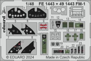 FM-1 [Tamiya] · EDU FE1443 ·  Eduard · 1:48