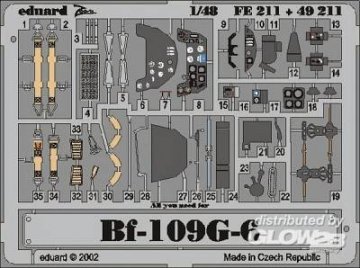 Messerschmitt Bf 109 G-6 · EDU FE211 ·  Eduard · 1:48