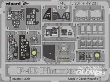 P-4E Phantom II · EDU FE231 ·  Eduard · 1:48