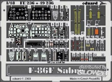 F-86F Sabre &middot; EDU FE236 &middot;  Eduard &middot; 1:48