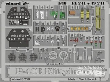 P-40E Kittyhawk &middot; EDU FE241 &middot;  Eduard &middot; 1:48