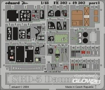 SBD-5 Dauntless · EDU FE302 ·  Eduard · 1:48