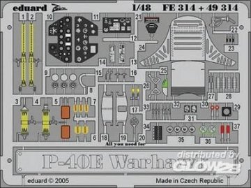 P-40E Warhawk · EDU FE314 ·  Eduard · 1:48