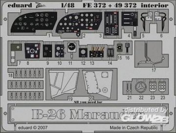 B-26 Marauder - Interior [Revell] · EDU FE372 ·  Eduard · 1:48