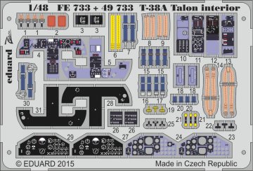 T-38A Talon - Interior [Wolfpack] &middot; EDU FE733 &middot;  Eduard &middot; 1:48