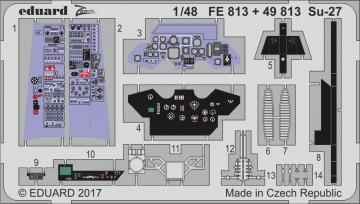 Su-27 [HobbyBoss] &middot; EDU FE813 &middot;  Eduard &middot; 1:48