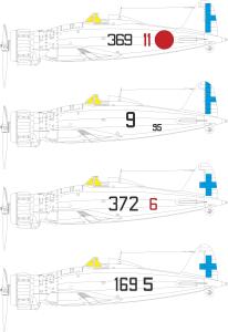 MC.200 Saetta - Tactical marking [Italeri] &middot; EDU JX345 &middot;  Eduard &middot; 1:32