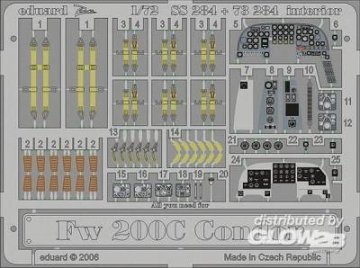 Focke-Wulf Fw 200 C Condor - Interior [Revell] · EDU SS284 ·  Eduard · 1:72