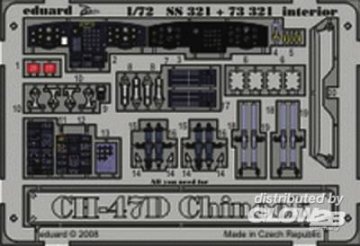 CH-47D - Interior S.A. Zoom [Trumpeter] · EDU SS321 ·  Eduard · 1:72