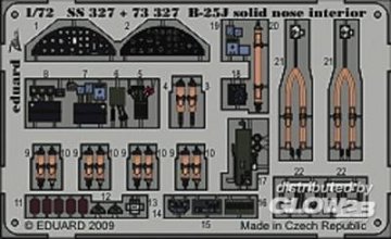 B-25J solid nose interior F�r Hasegawa Bausatz &middot; EDU SS327 &middot;  Eduard &middot; 1:72
