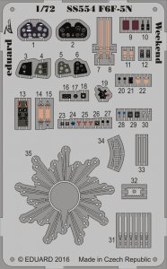 F6F-5N - Weekend Edition [Eduard] · EDU SS554 ·  Eduard · 1:72