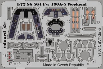 Focke-Wulf Fw 190 A-5 - Weekend Edition [Eduard] &middot; EDU SS564 &middot;  Eduard &middot; 1:72