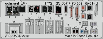 Ki-61-Id Hien [Tamiya] · EDU SS637 ·  Eduard · 1:72