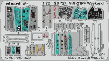 MiG-21PF Weekend [Eduard] · EDU SS727 ·  Eduard · 1:72