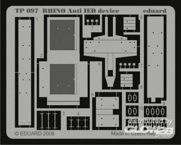 RHINO Anti IED device · EDU TP097 ·  Eduard · 1:35