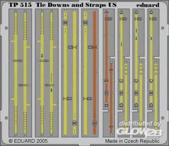 Tie Downs and Straps US &middot; EDU TP515 &middot;  Eduard &middot; 1:35