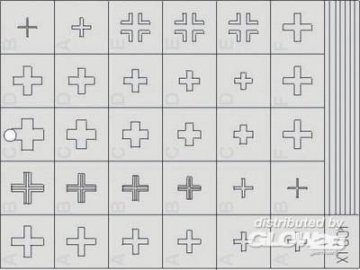 Deutsche Kreuze fr�h &middot; EDU XT001 &middot;  Eduard &middot; 1:35