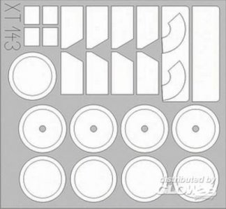Kbelwagen Typ 82 fr Bego-Bausatz · EDU XT143 ·  Eduard · 1:35