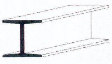 H-Profil, 350x6,3x6,0 mm - 1/4, 2 Stück · EV 500287 ·  Evergreen