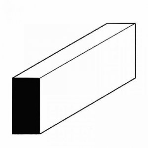 Vierkantprofile, 600x1,5x4,0 mm, 14 St�ck &middot; EV 500357 &middot;  Evergreen