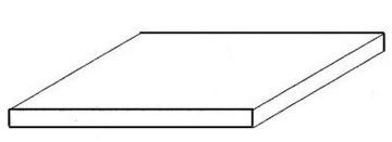 Farbige Polystyrolplatten, 5 Stck, 0,25x152,4x304,8 mm · EV 509905 ·  Evergreen