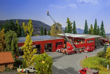 Moderne Feuerwache · FAL 130160 ·  Faller · H0