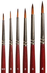 Pinsel-Set, Rundpinsel mit brauner Spitze · FAL 172110 · Faller Pinsel-Set, Rundpinsel mit brauner Spitze · FAL 172110 · Faller