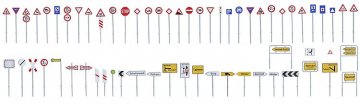 Verkehrsschilder-Set · FAL 180534 ·  Faller · H0