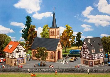 Dorf-Set · FAL 190418 ·  Faller · H0