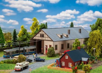 Straenbahndepot Naumburg · FAL 222101 ·  Faller · N