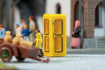 2 Telefonzellen Bundespost · FAL 272928 ·  Faller · N