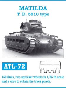 Matilda T.D-5910 Type · FRI ATL072 ·  Friulmodel · 1:35