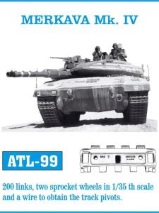 Merkava Mk. IV Einzelkettenglieder &middot; FRI ATL099 &middot;  Friulmodel &middot; 1:35