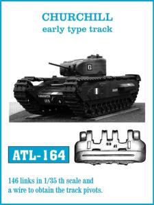 CHURCHILL early type track · FRI ATL164 · Friulmodel · 1:35 CHURCHILL early type track · FRI ATL164 · Friulmodel · 1:35