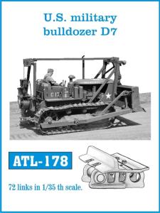U.S. military bulldozer D7 · FRI ATL178 ·  Friulmodel · 1:35