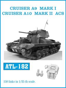 CRUISER A9 MARK I./ CRUISER A10 MARK II ACS · FRI ATL182 ·  Friulmodel · 1:35