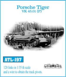 Tracks for Porsche Tiger · FRI ATL197 ·  Friulmodel · 1:35