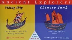 Wikinger Schiff 1/240 - Chinesische Dschunke 1/72 · GLE 3301 ·  Glencoe Models