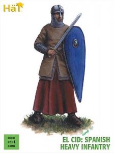 El Cid Spanish Heavy Infantry - Wargamer-Figures! &middot; HAT 2801 &middot;  H�T Industrie &middot; 28 mm