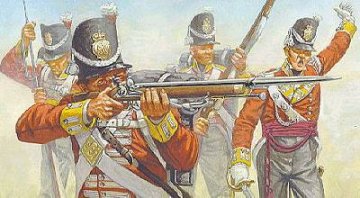 Waterloo, britische Infanterie &middot; HAT 7009 &middot;  H�T Industrie &middot; 1:72