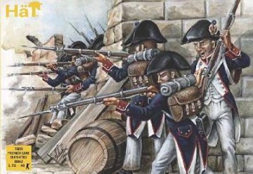Napoleonic 1805 French Line Infantry · HAT 8062 ·  HT Industrie · 1:72