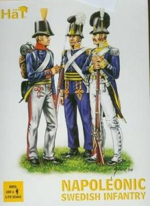 Napoleonische schwedische Infanterie · HAT 8091 ·  HT Industrie · 1:72