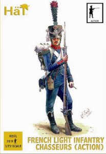French Light Infantry Chasseurs (Action) &middot; HAT 8251 &middot;  H�T Industrie &middot; 1:72