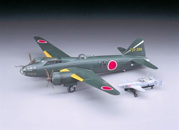 Mitsubishi G4M2E T.1 (Betty)Md.24 w/MXYZ Ohka Md.11 IJN &middot; HG 600550 &middot;  Hasegawa &middot; 1:72