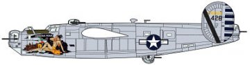 B-24J Liberator · HG 600559 ·  Hasegawa · 1:72