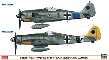 Focke Wulf FW 190 A8/D9, Dortemann, Combo · HG 602078 ·  Hasegawa · 1:72