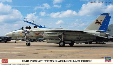 F-14D Tomcat, VF 213, Blacklions last cruise · HG 602406 ·  Hasegawa · 1:72