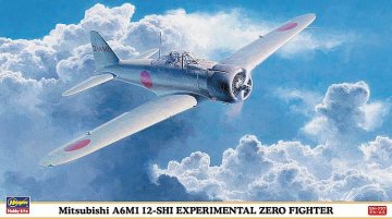 Mitsubishi A6M1 12-SHI Experimental Zero Fighter · HG 609840 ·  Hasegawa · 1:48