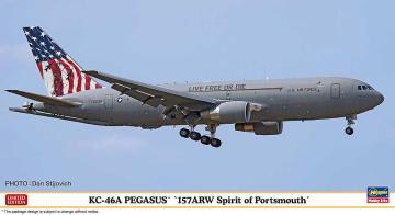 KC-46A PEGASUS 157ARW Spirit of Portsmouth · HG 610865 ·  Hasegawa · 1:200